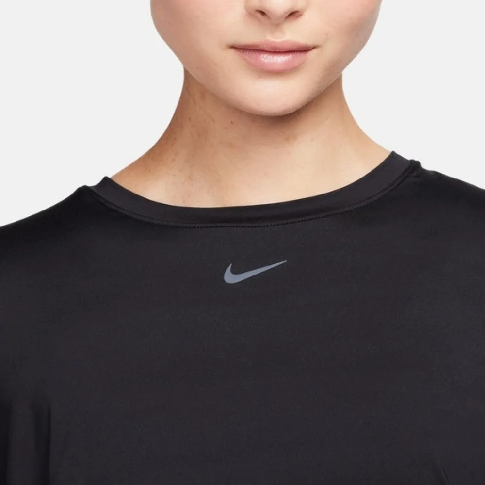Nike Women's One Classic Dri-fit Black Long Sleeve Top Size S